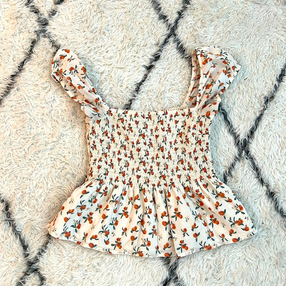 Abercrombie & Fitch ruffle top